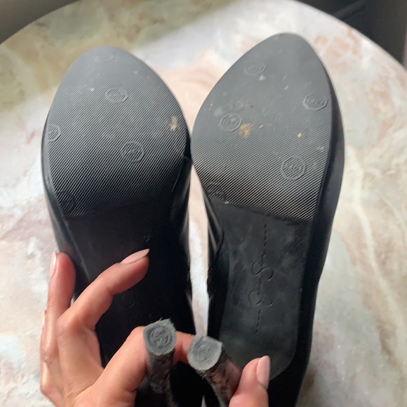 Jessica Simpson vegan leather booties - size 7 - Picture 4 of 9